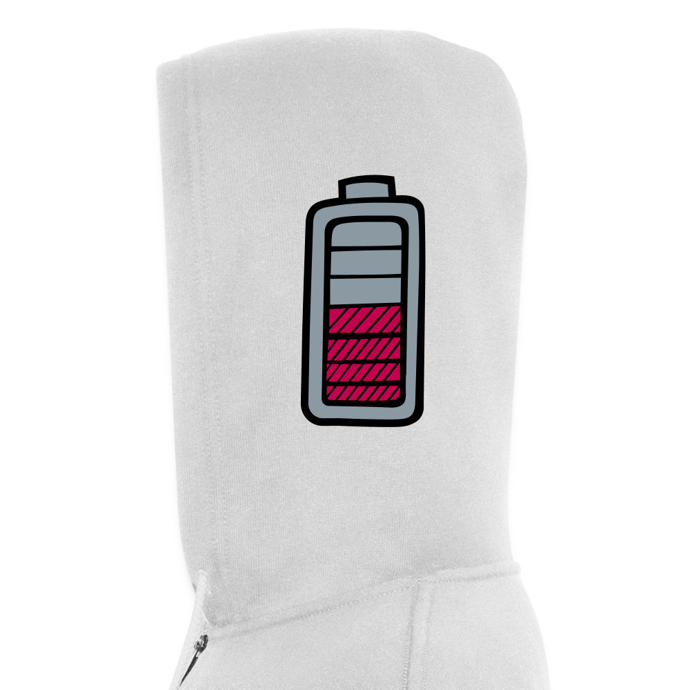 Bella + Canvas Unisex Full Zip Hoodie - silver