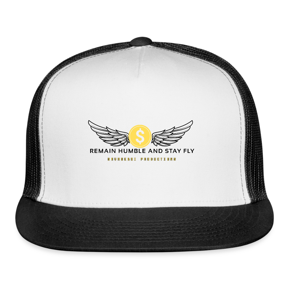 Trucker Hat - white/black